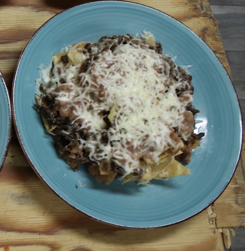 Asada nachos at Taco Boy — Anaheim, California